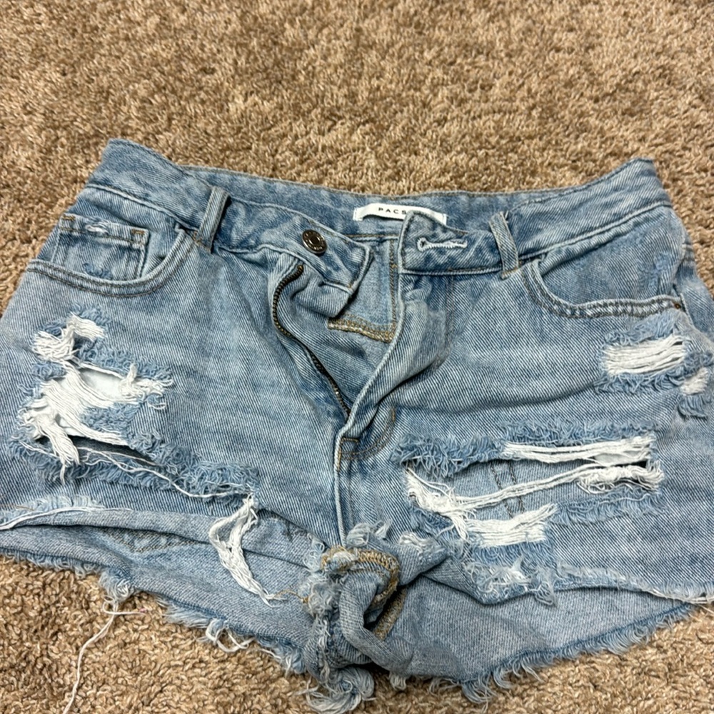 Pacsun jean shorts size 25 festival worn three times